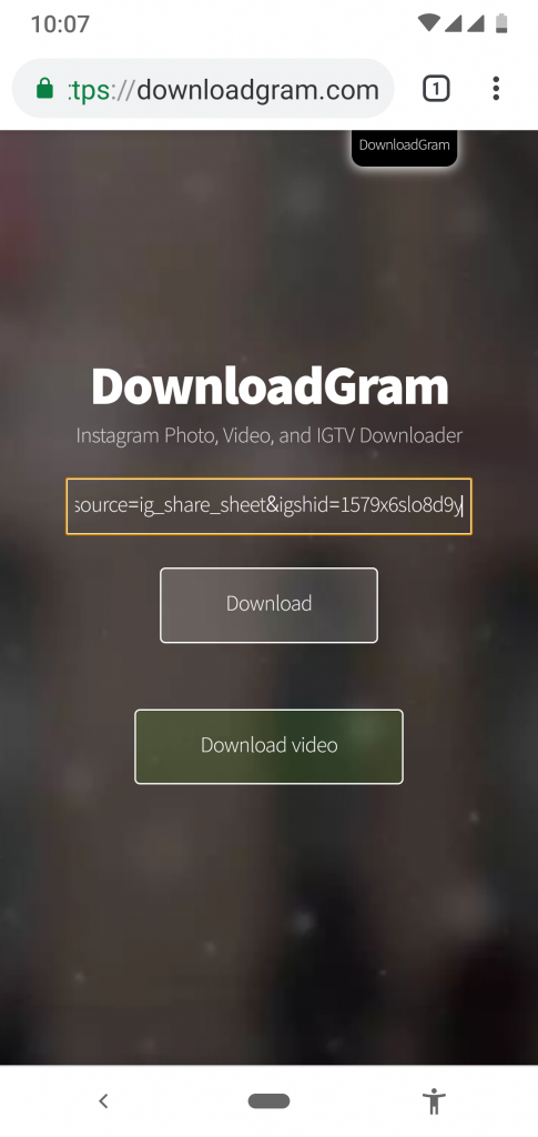 Download Video dari Instagram Lewat HP