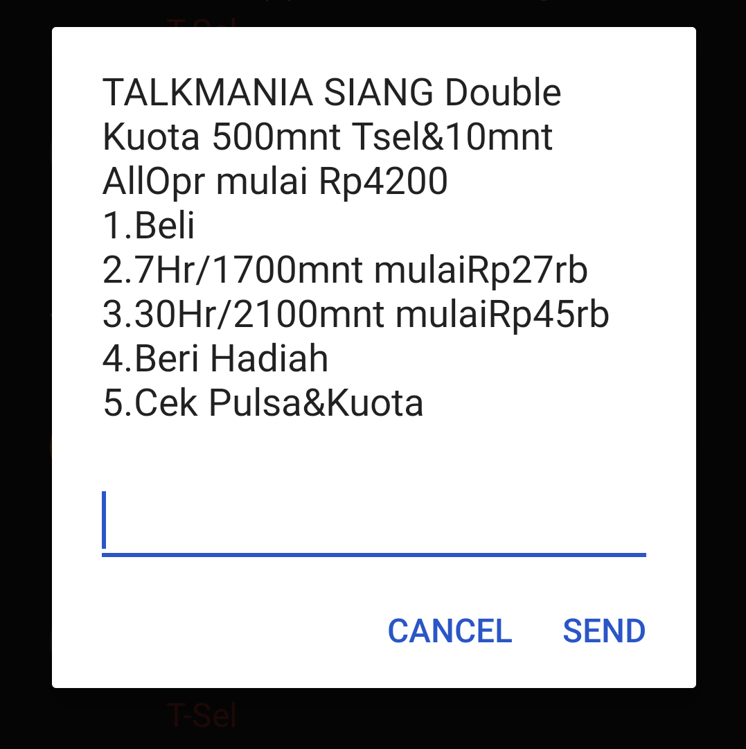 Cara periksaTelkomsel