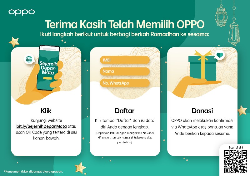 OPPO Ajak Konsumen Berpartisipasi di Program OPPO Ajak Konsumen Berpartisipasi di Program