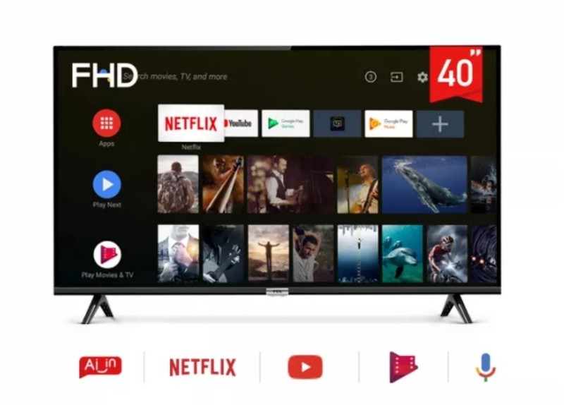 android tv tcl 40a3 