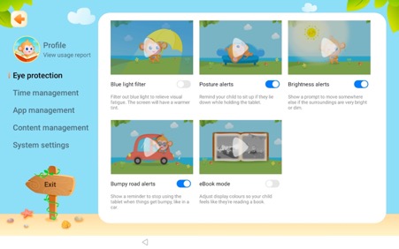 kids corner tablet huawei
