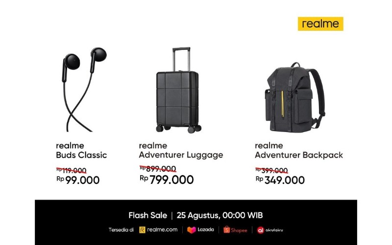 realme adventure luggage
