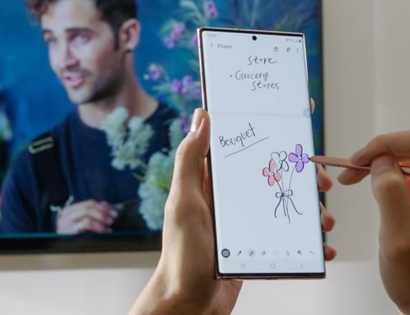 layar galaxy note20 ultra