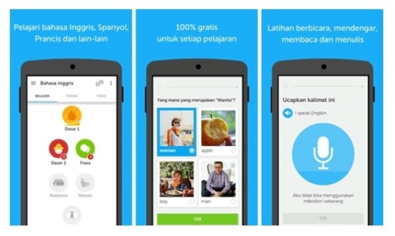 speak english conversation di hp android