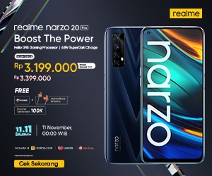 HP 3 jutaan terbaik realme narzo 20 pro