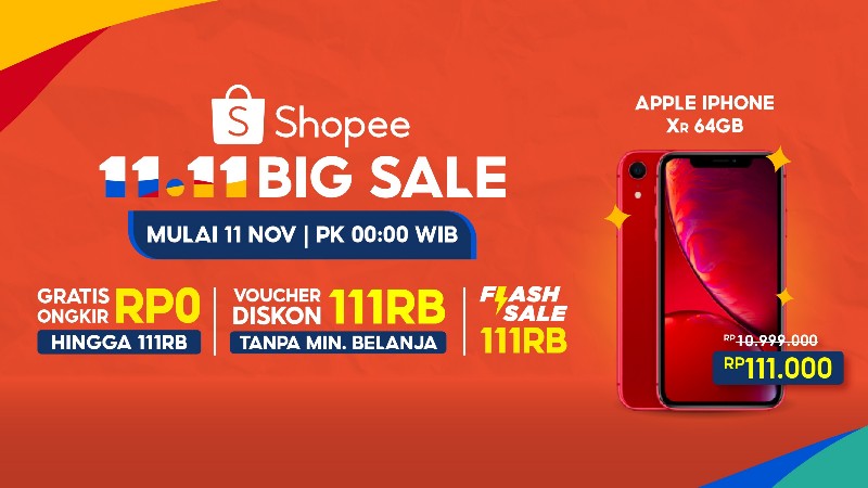 shopee 11.11 big sale